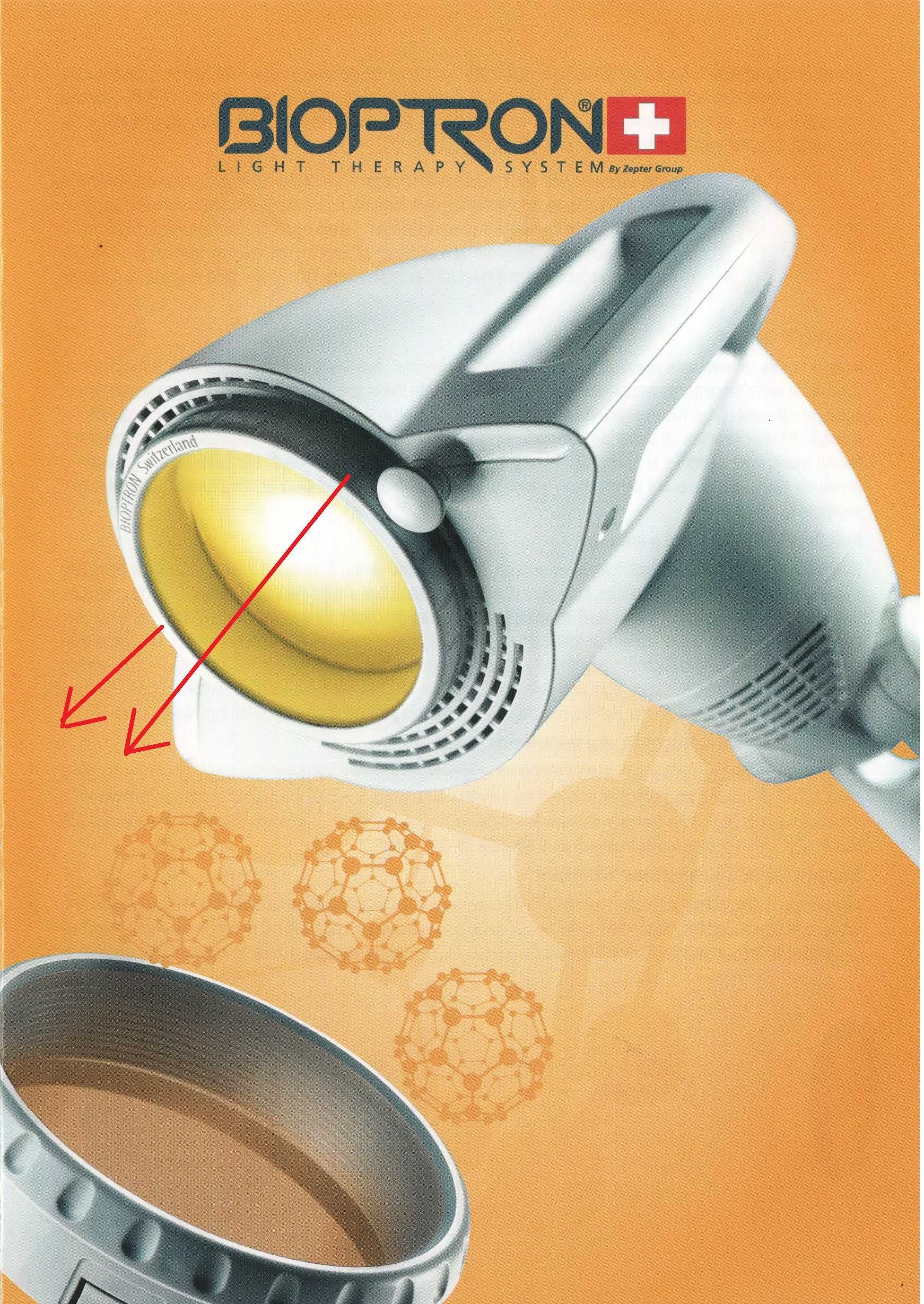 Zepter BIOPTRON a schimbat vechea lentila cu Fullerene