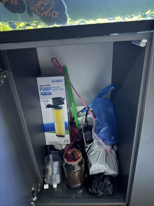 Аквариум 300л с рыбками