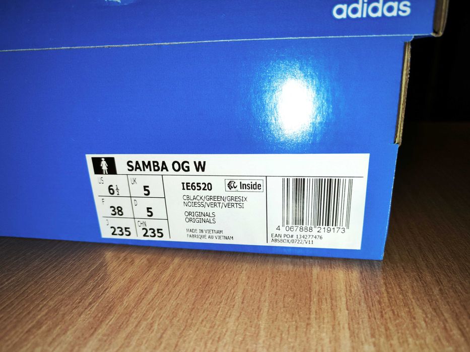 Женски кецове Adidas Samba OG W
