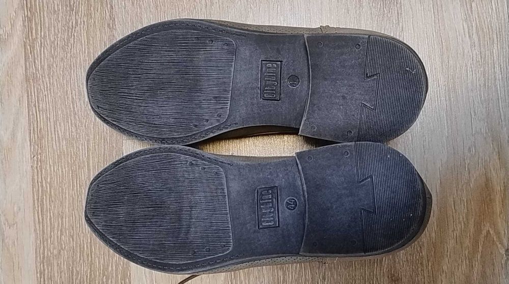 Pantofi bărbătești City Line, mărimea 44, maro