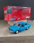 Macheta Dacia 1300 Welly + motoras-vintage Renault 12-jucarie colectie