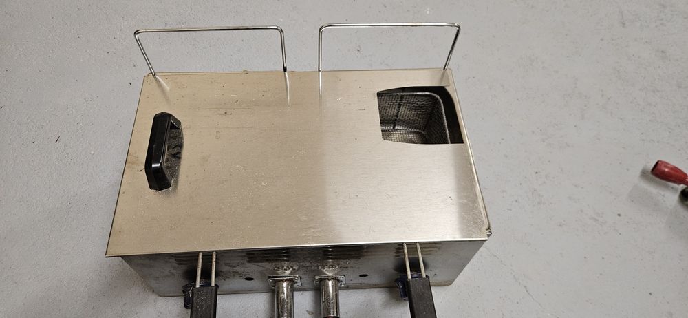 Фритютник на газ 2×6л