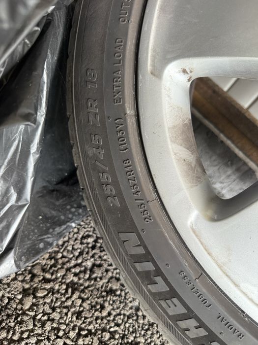 Mercedes w221 Michelin Pilot Sport летни гуми с джанти 255 45 18