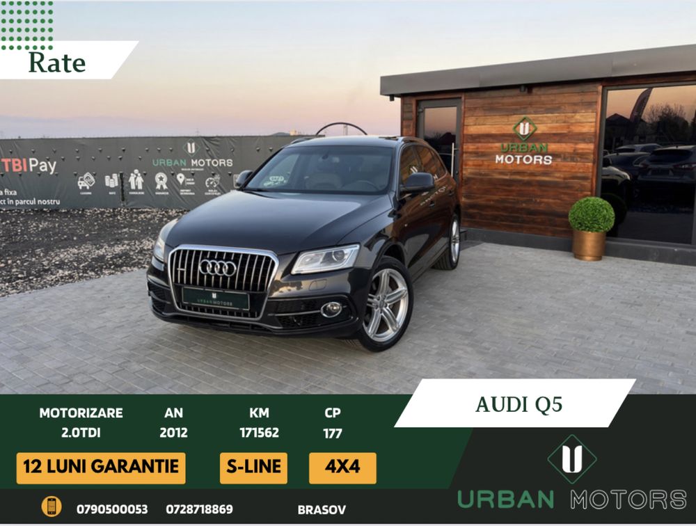 Audi Q5 2.0TDi Quattro 3xS-Line.Bang&Olufsen,Navi,Xenon,GARANTIE/RATE