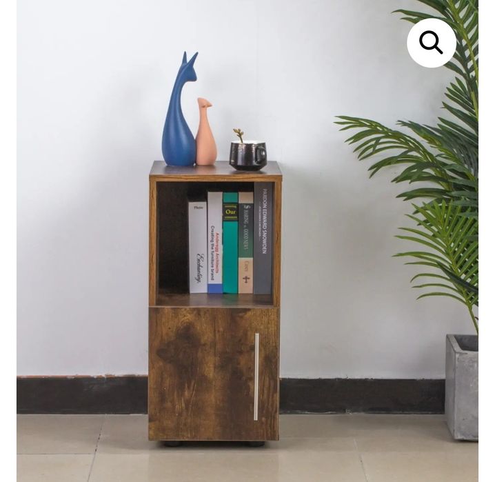 Нощно шкафче – височина 64 см – цвят кафяв орех, светъл дъб, сив дъб