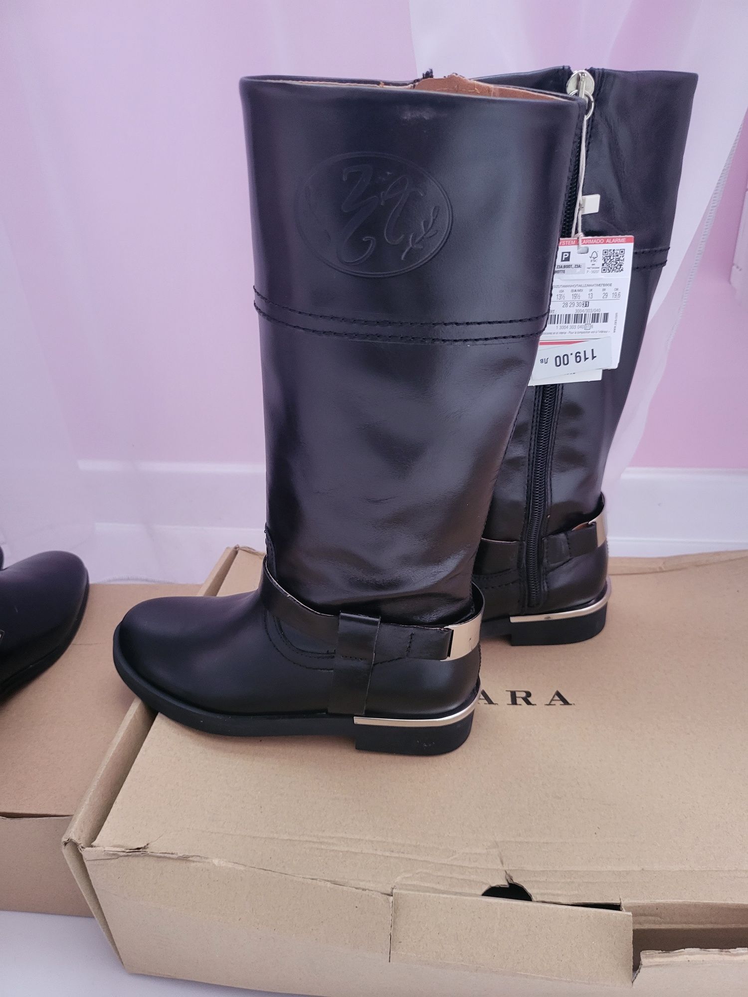 Zara ботуши 31 и боти 32