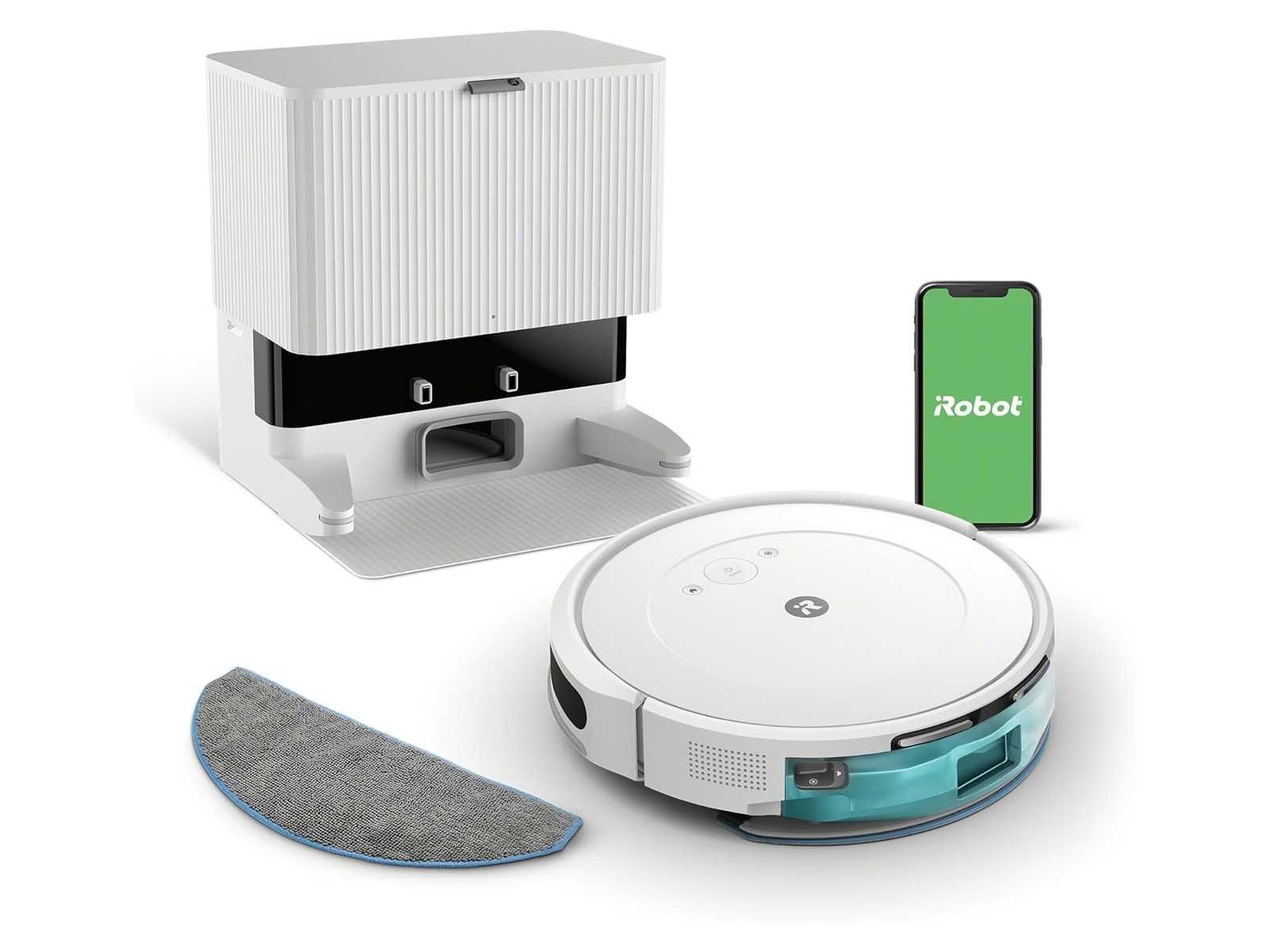 Робот прахосмукачка със станция iRobot Roomba Combo 2 Essential