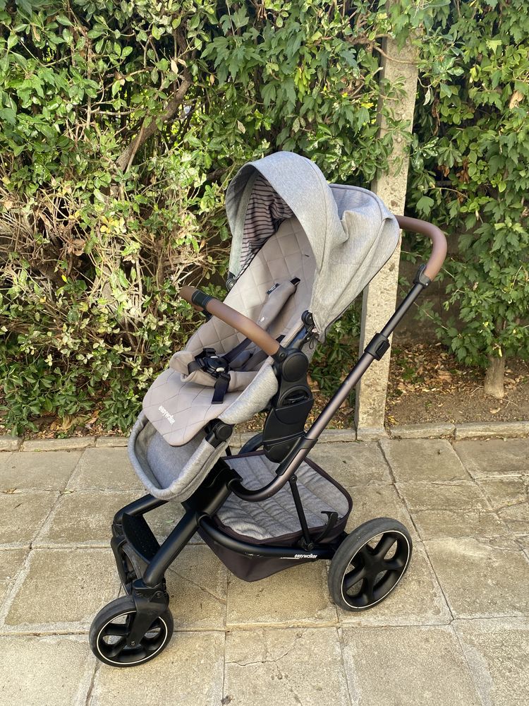 EASYWALKER - Harvey 3 PREMIUM , Diamond Grey, Детска количка 2 в 1