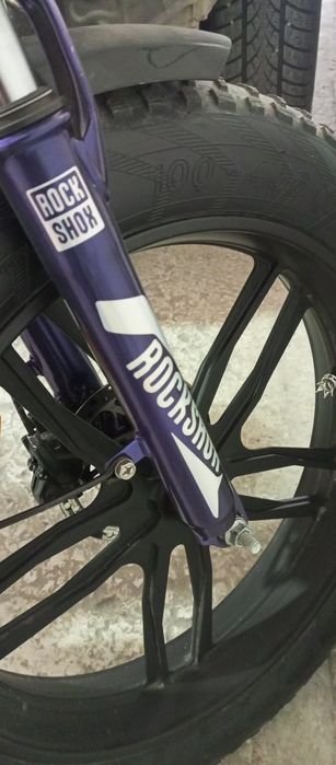 Stikere furcă bicicleta ROCKSHOX RECON reflectorizante silver Downhill