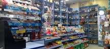Цялостно оборудване (стелажи) за магазин за алкохол и цигари