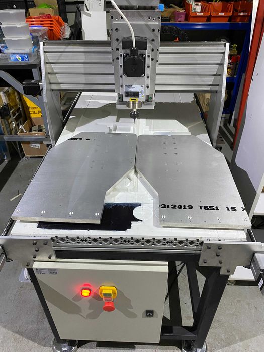 CNC Router Mach3 - motor frezare 2,2Kw, PACHET COMPLET (PC, monitor)