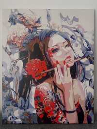Pictura pe numere 40x50 cm - Geisha