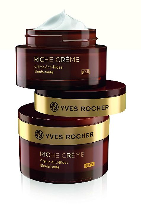 SET RICHE CREME YVES ROCHER: Cremă antirid NOAPTE + ZI 30 uleiuri