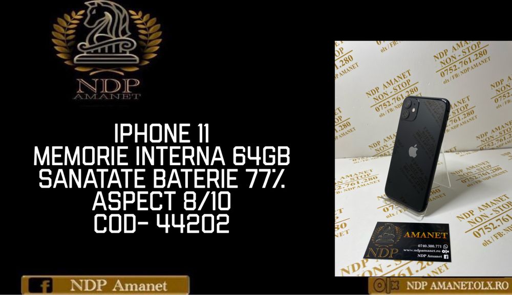 NDP Amanet Braila Iphone 11( 44202)