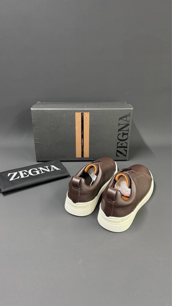 Adidasi Zegna Premium piele full box 40-46