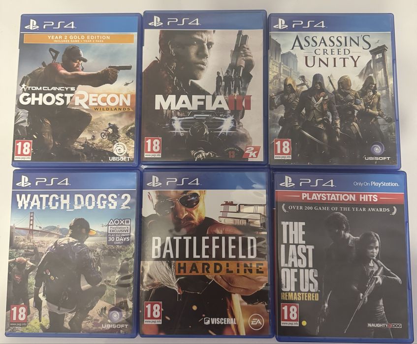 Vand jocuri play station 4