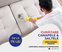 Curățare profesională canapele Jud. CONSTANȚA