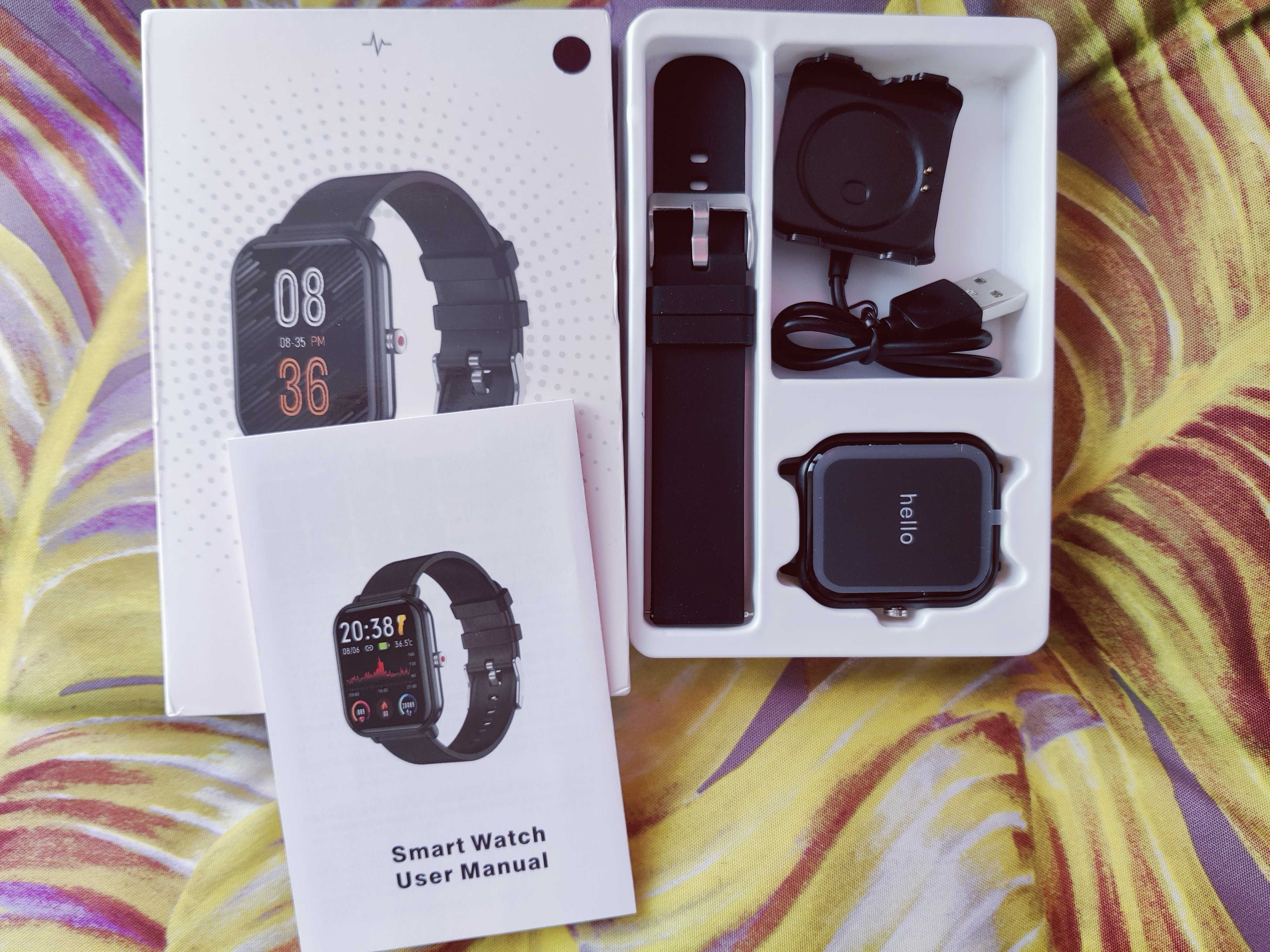 Smartwatch Lige 2022 Q9 Pro cu functie termometru