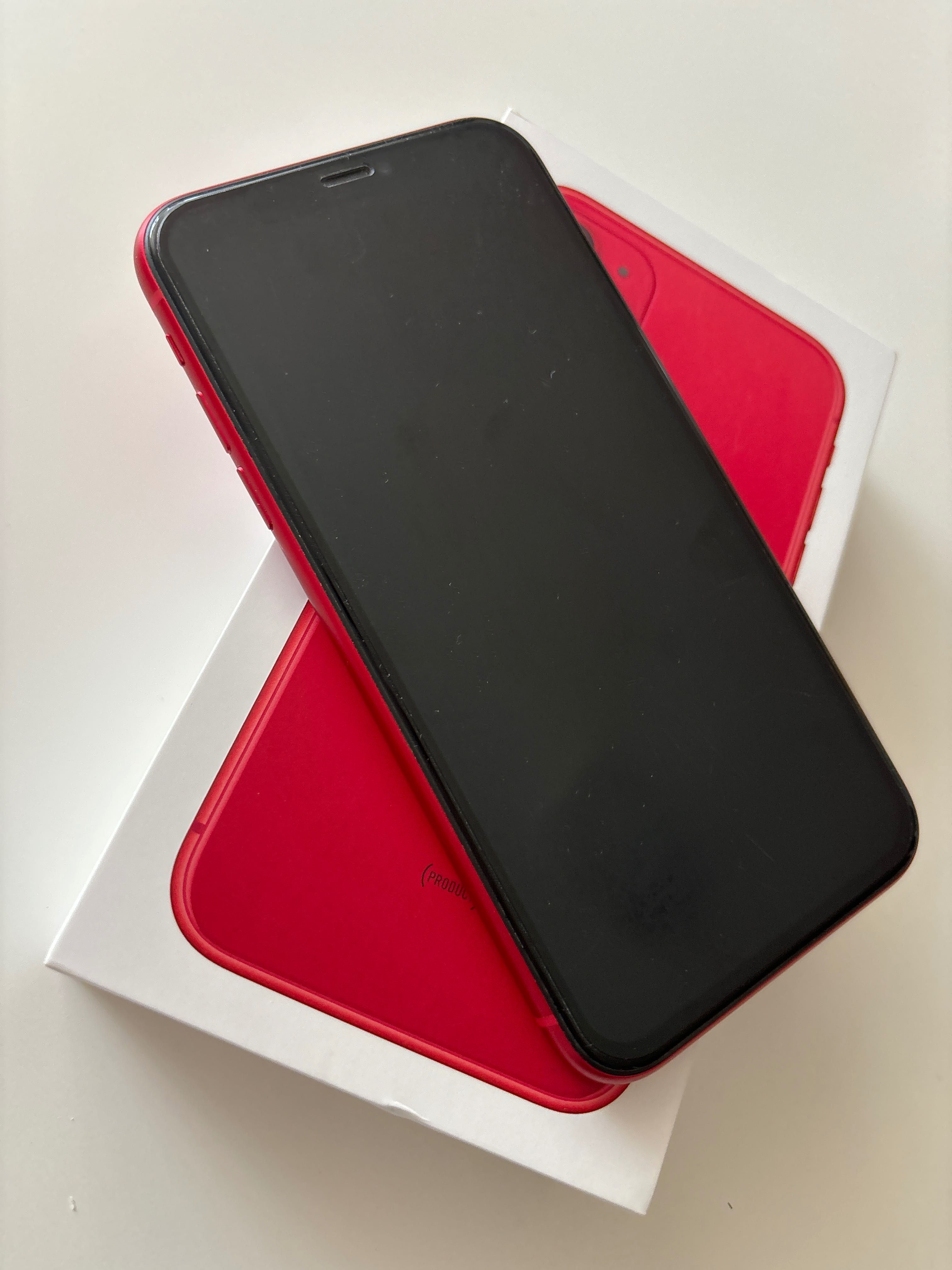 iPhone 11 red, 64gb