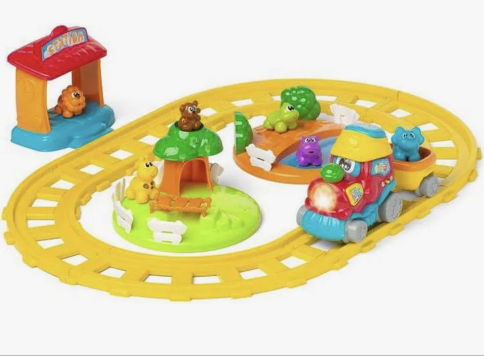 Trenulet chicco cu sunete si lumini