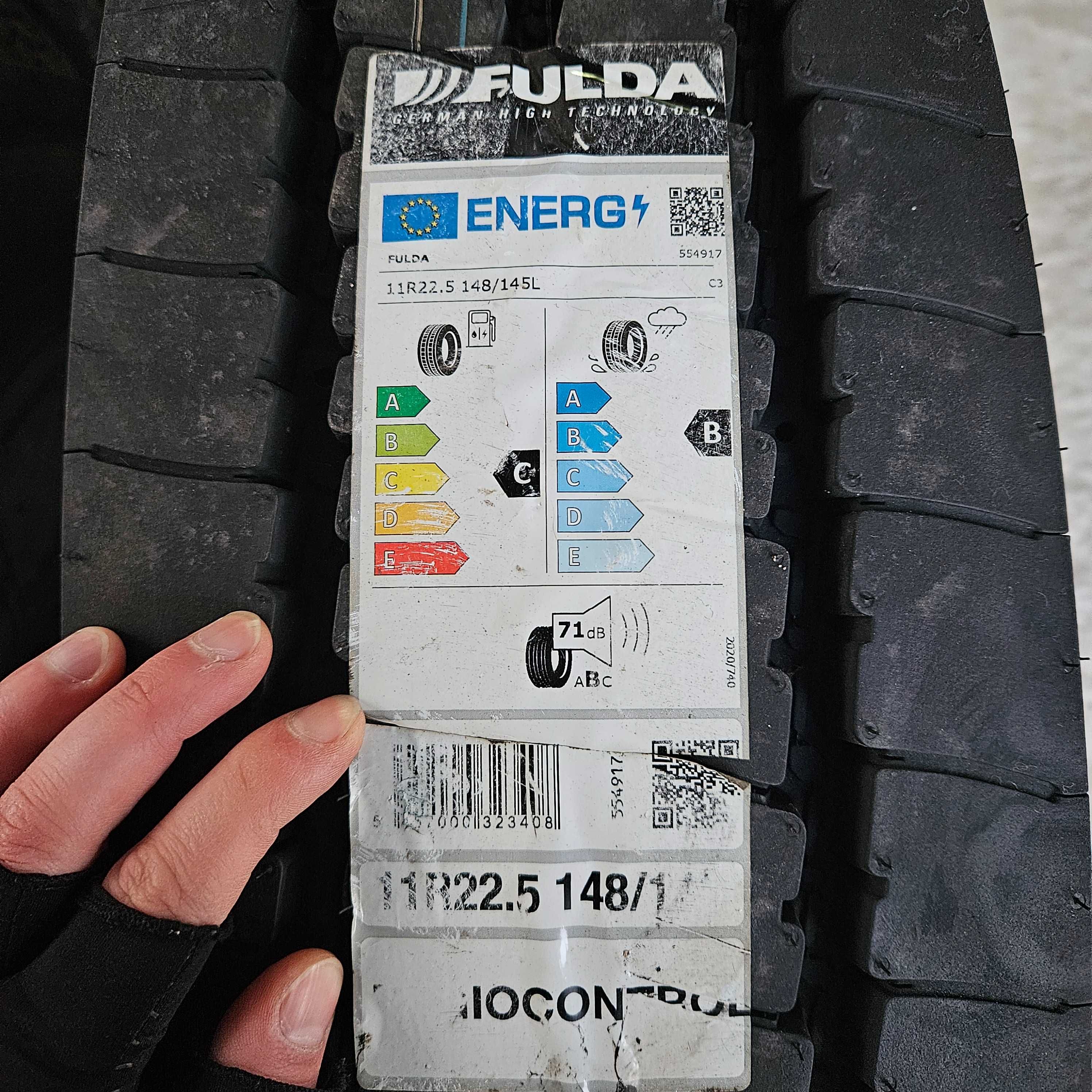 2 Нови гуми 11R22.5 Fulda RegioControl 148/145L 16PR 2 броя 1140 с ДДС