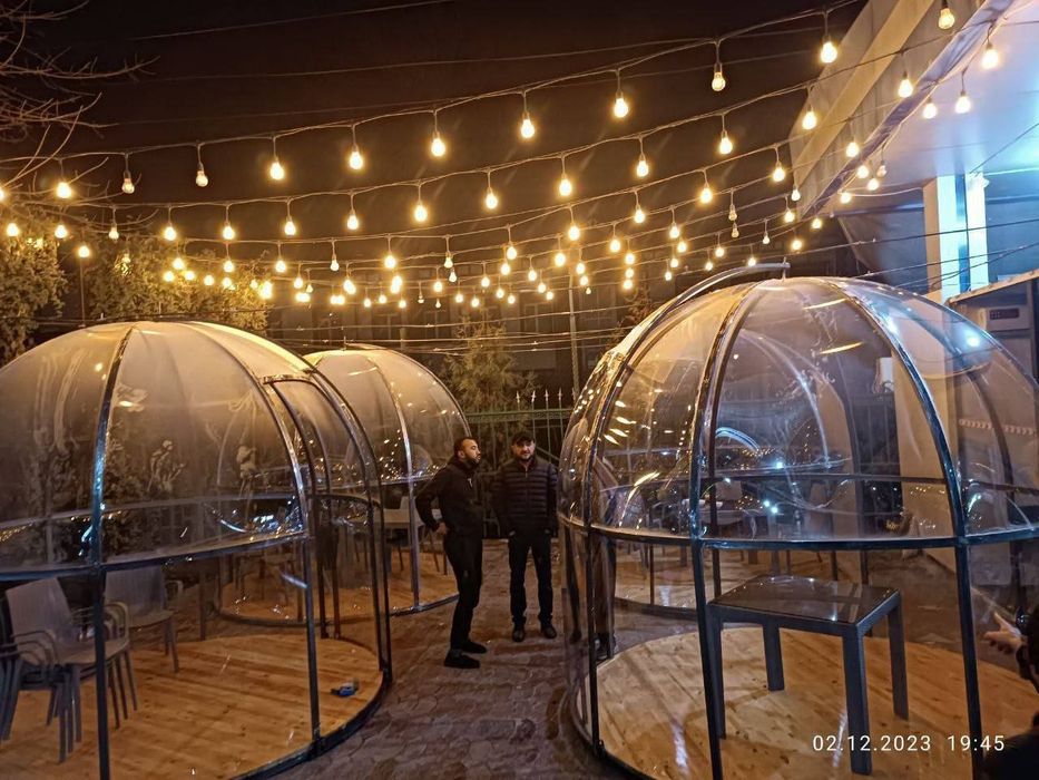 Prazrachni sakafan Kapsula yasash hizmati