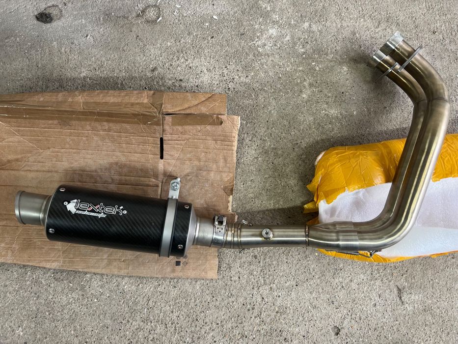 Цялостна изпускателна система (генерация) Lextek за Yamaha MT-07