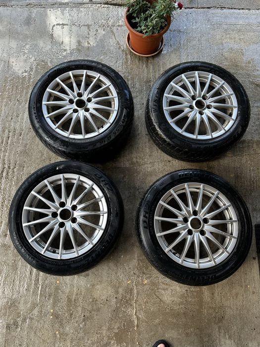Vand jante Alfa romeo pe 16 inch cu tot cu cauciucuri