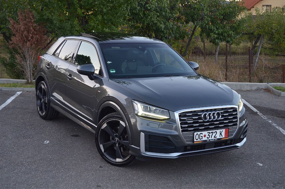 Audi Q2 Quattro190cp.S tronic.Panorama.S Line.Rotor19.Distronic.Lane