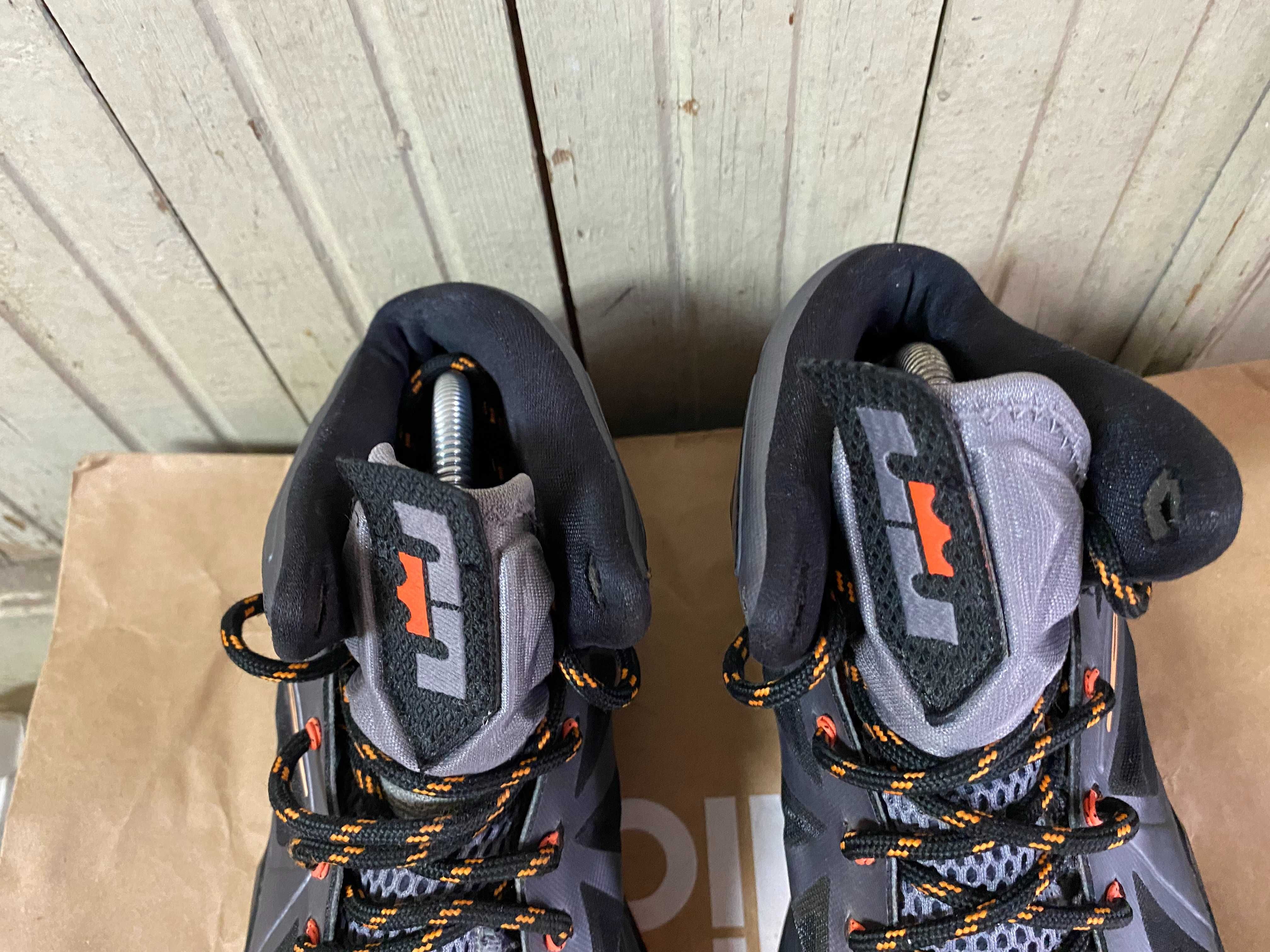 ''Nike LeBron 10 Lava Black Orange Gray'оригинални мъжки маратонки 43