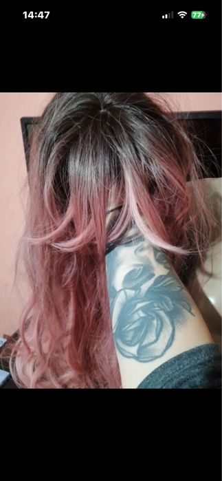 Peruca este super culoarea doar probata