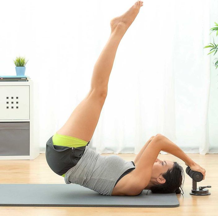 Bara abdomene cu ventuza manere din spuma si 3 reglaje de inaltime