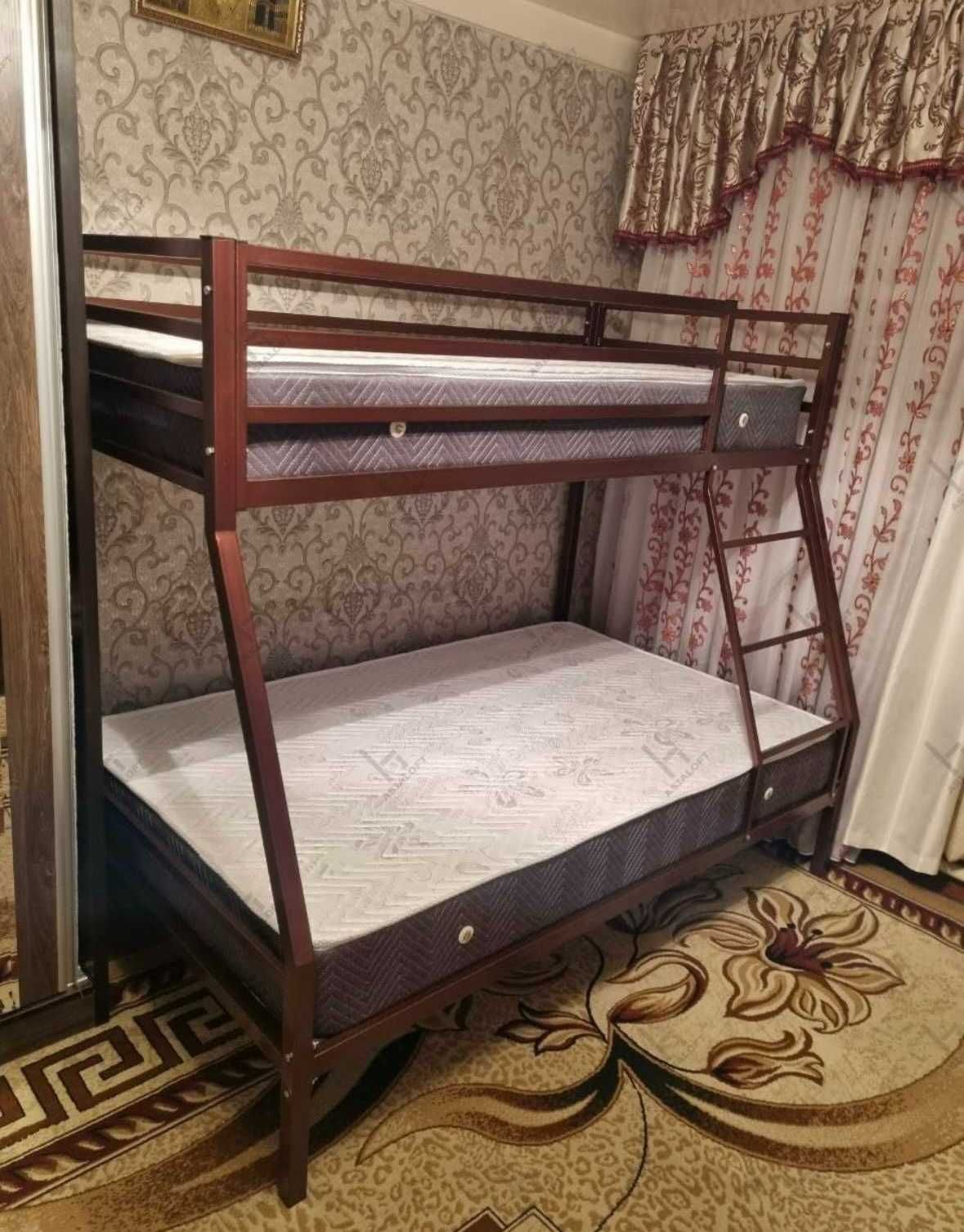 Двух ростный/Детский кровать/Современный /Рассрочка/Первый Рук/Прочный