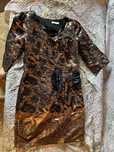 Rochie de seara scurta din brocard