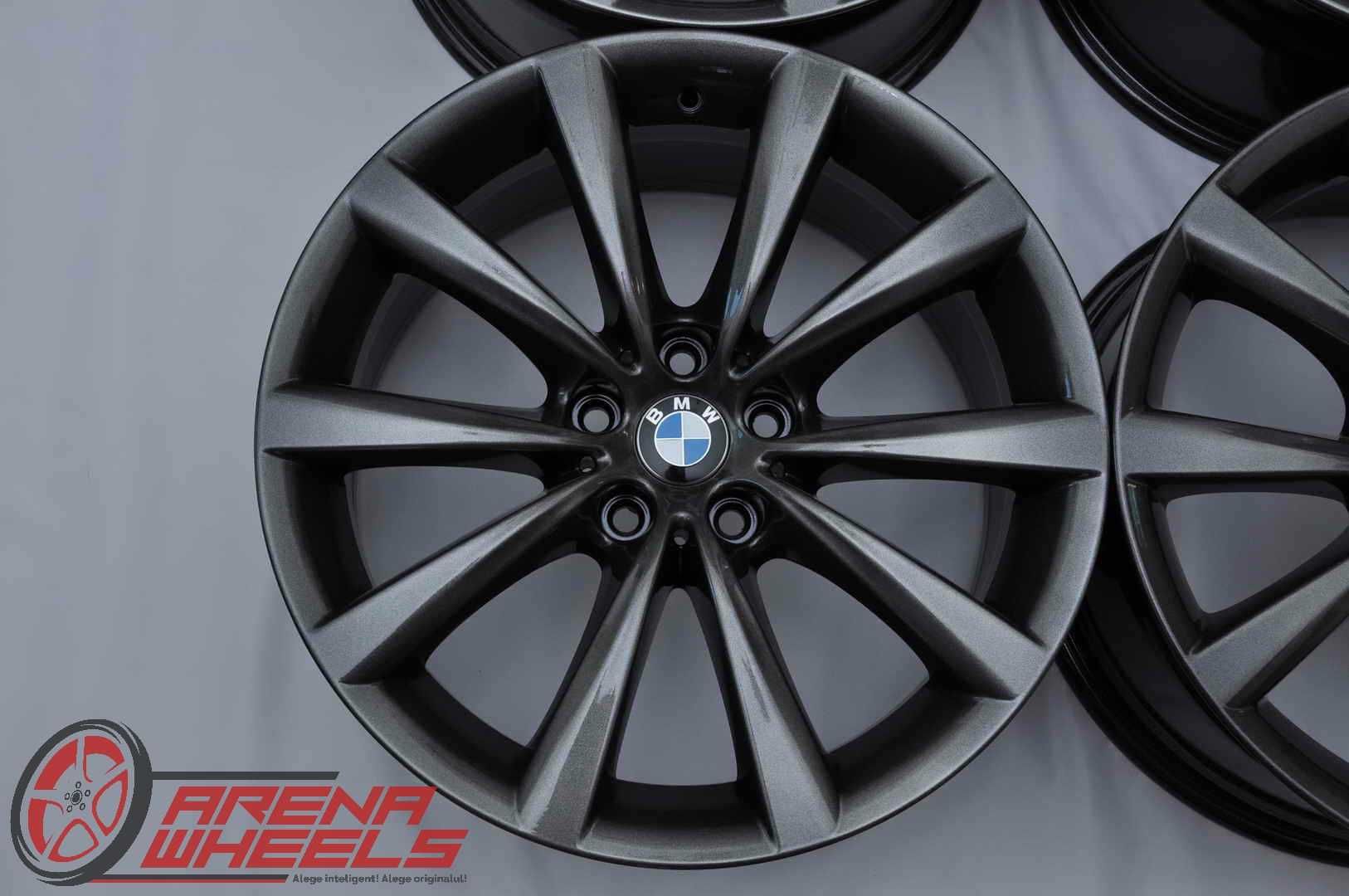 Jante 18 inch Originale BMW Seria Seria 7 G11 G12 R18 Gri Antracit 642