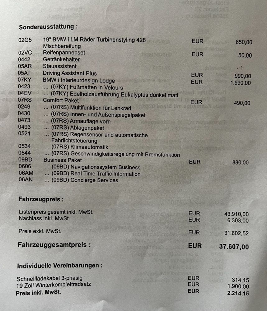 BMW i3 2019 120Ah / 170CP / 42kWh/ Echipare Specială/ autonomie 300+km