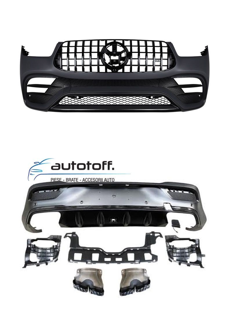 Pachet exterior Mercedes GLE Coupe C167 (2020+) Full Black 63AMG