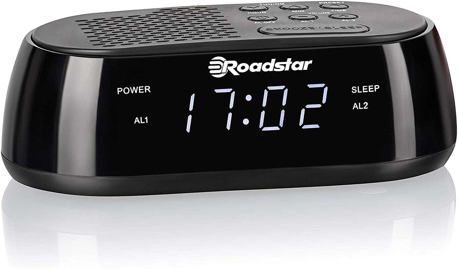 Радио будилник Roadstar CLR-2477 с LED дисплей