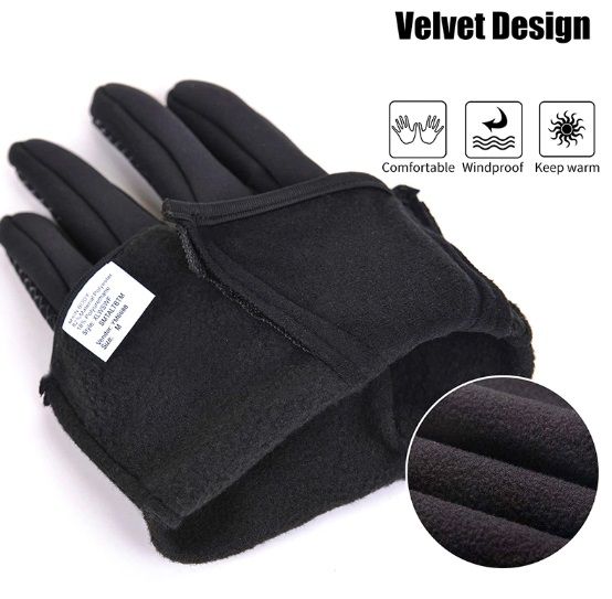Зимни ръкавици за ски колоездене тъчскрийн тъч скрийн унисекс