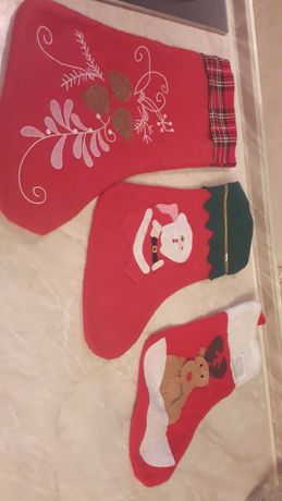Носки новогодние, носки для подарков