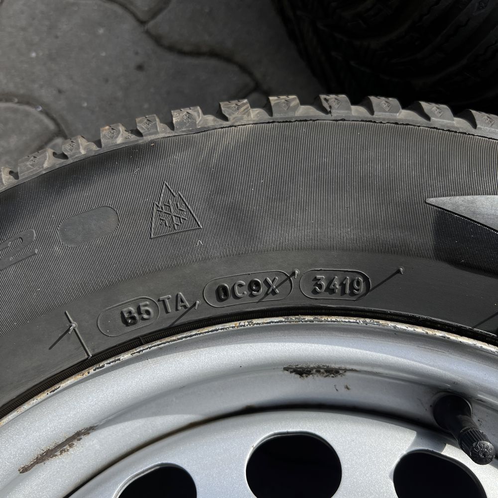 Roti iarna / Jante tabla + anvelope / 15" / 5x112 / VW, Audi, Skoda
