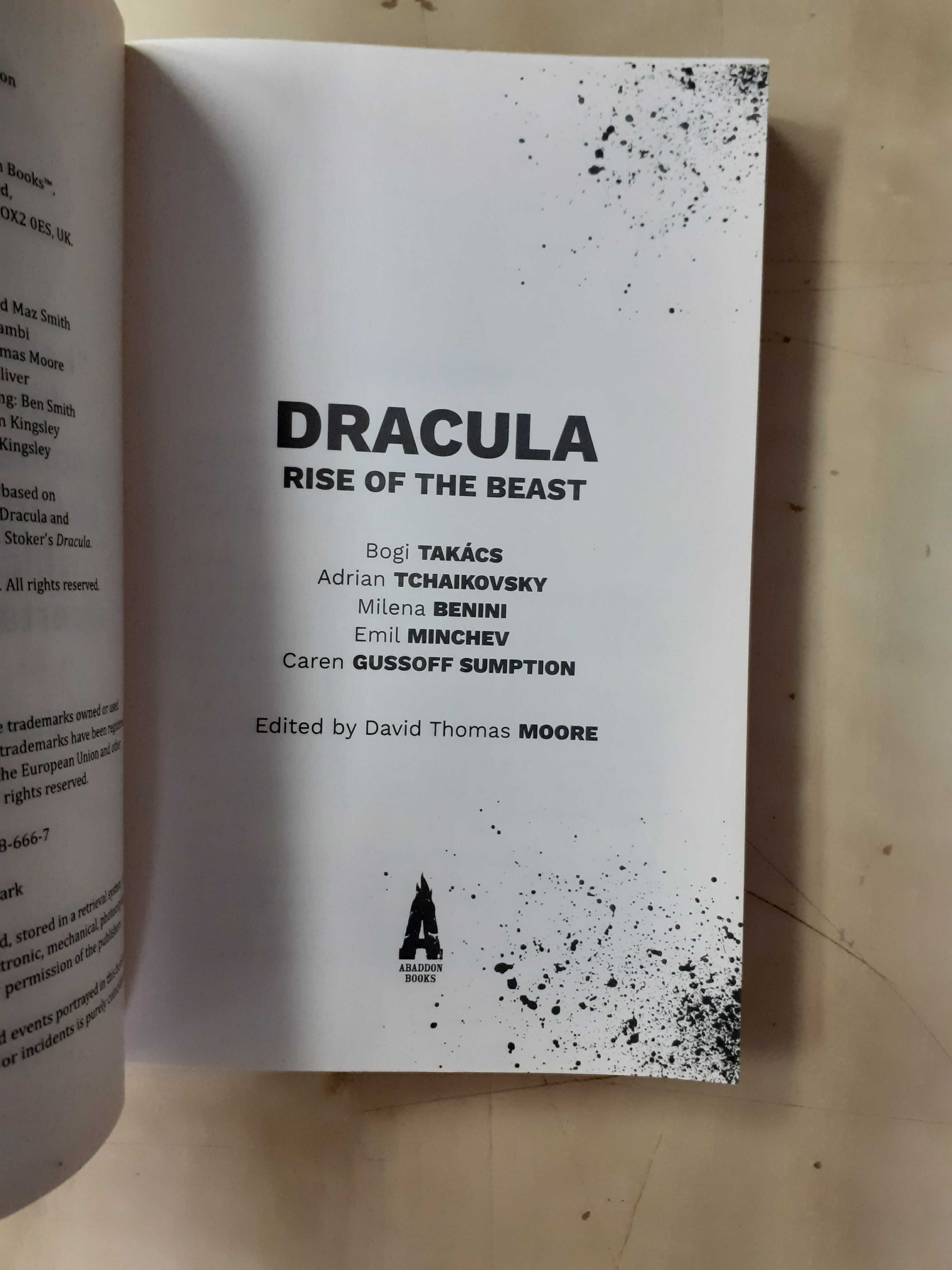 Dracula - Rise of the beast (antologie de povestiri, lb. engleza)