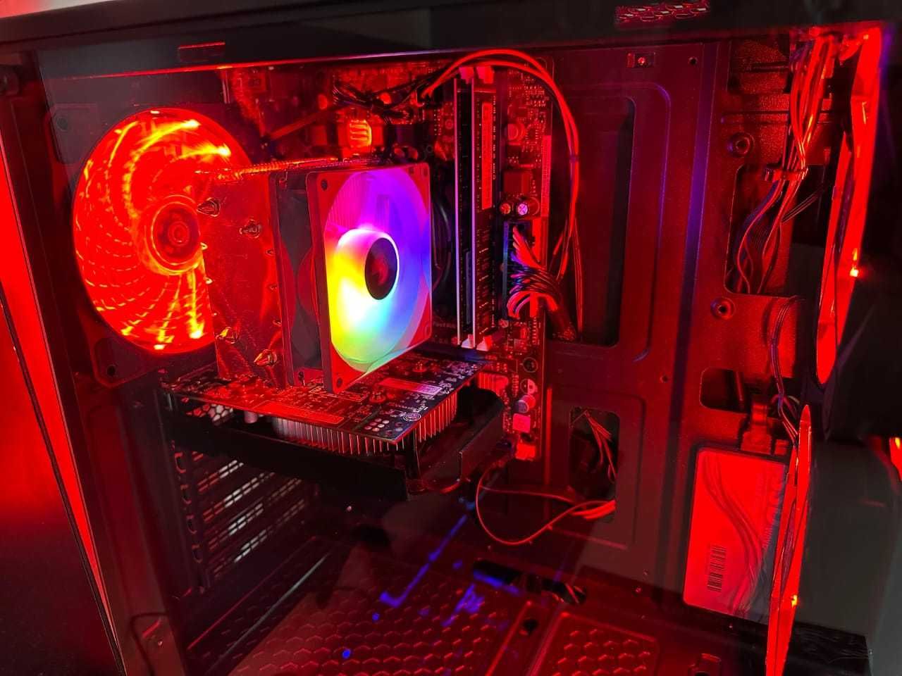Игровой компьютер intel  E3-1240v2 8 ядер 3,8 GHz видеокарта GTX1050Ti