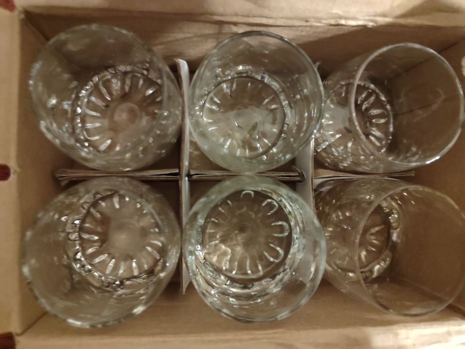 Набор рюмок новых, дешево