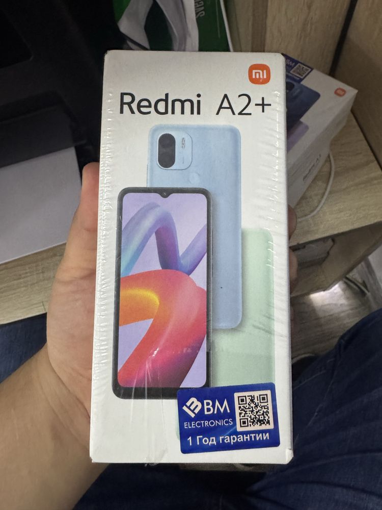 Redmi A2+. Black  3/64. Yangi ochilmagan