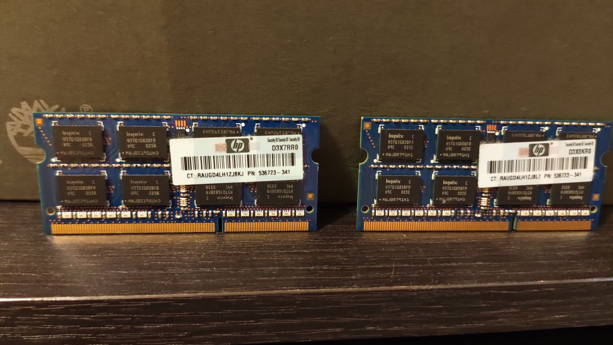 РАМ памет лаптоп DDR3 RAM laptop hynix 4 gb 2x2gb
