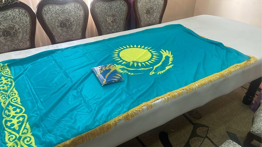 Флаг Казахстана 100х200см