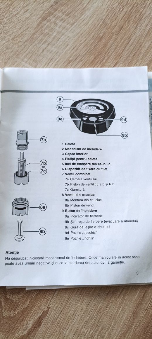 Capac Syncro-click Zepter