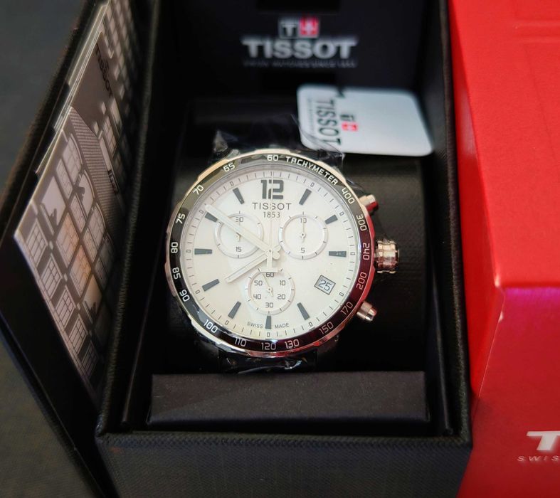 TISSOT Quickster мъжки часовник чисто нов пълен комплект 100% оригинал