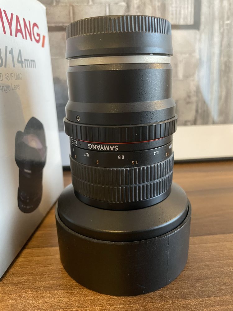 Твърд обектив за Sony SAMYANG F2.8/14mm